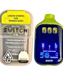 BOUTIQ SWITCH V5 (3 in 1) “LEMON STRIPES” (S) x “OZK” (I) x “MANGO KUSH”