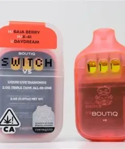 BOUTIQ SWITCH V5 (3 in 1) “BAJA BERRY” (HYBRID) x “X-41” (HYBRID) x “DAYDREAM” (INDICA)