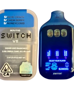 BOUTIQ SWITCH V5 (3 in 1) “BLUE CRACK” x “CHEM BERRY” x “HONEYCOMB” (SATIVA