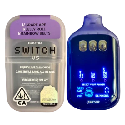 BOUTIQ SWITCH V5 (3 in 1) “GRAPE APE