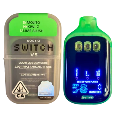 BOUTIQ SWITCH V5 (3 in 1) “MOJITO” (S) x “KIWI-Z” (H) x “LIME SLUSH” (I)